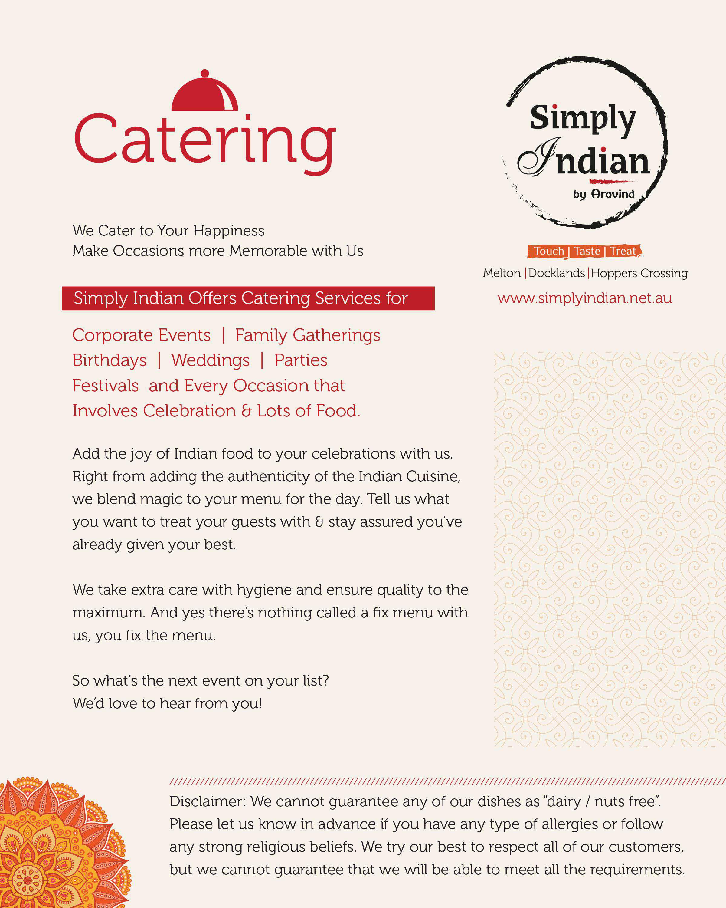 Catering